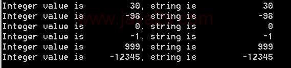 A function to return a string representation of an integer with a given width