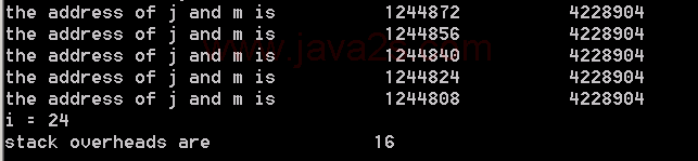 Find out the address of a static variable in a function