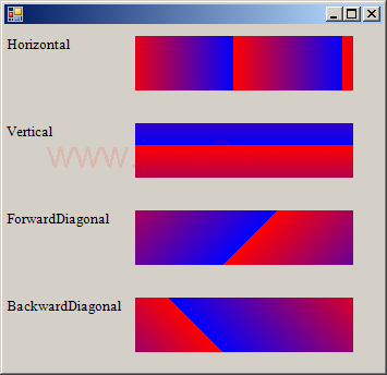 All Linear Gradient Mode