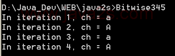 Bitwise operation