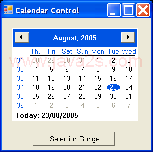 Calendar Control