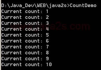 Use a static field to count instances