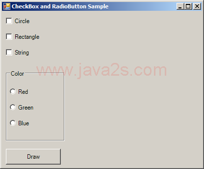 Create Graphics Object from form window handle