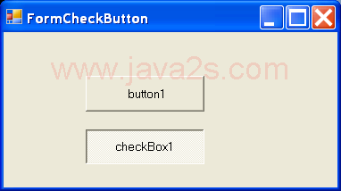 CheckButton on a Form