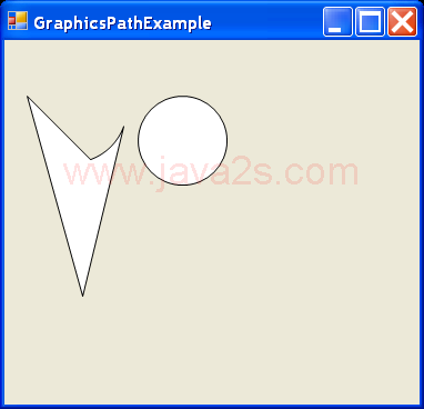 Graphics Path Example