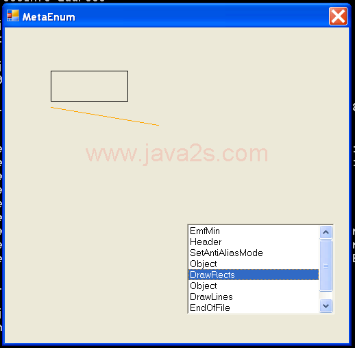 ListBox and Metafile Enum