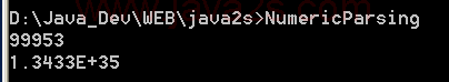 Numeric Parsing Demo