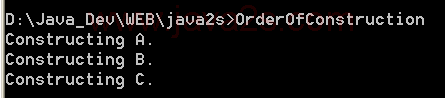 Demonstrate when constructors are called