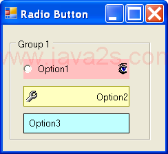 RadioButton With Img