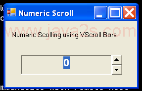 ScrollBars Demo 