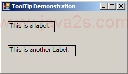 Set Label Border style to FixedSingle