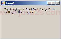 System Fonts: Icon Title Font