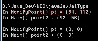 C# always creates a structure instance as a value-type variable even using the new operator