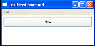 Binding ApplicationCommands.New Command to your own handler