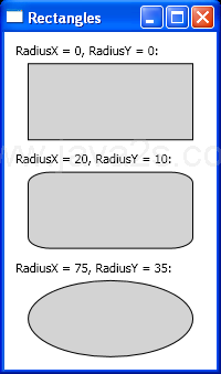 Create rectangles in WPF.