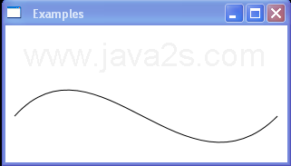 Cubic Bezier Curve with BezierSegment