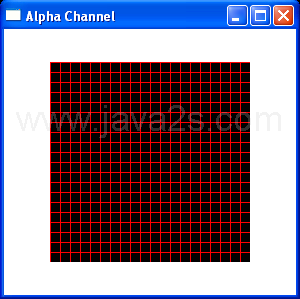 Grid with Rectangle and GeometryDrawing