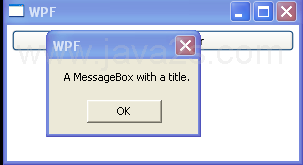 MessageBox with Message and Header