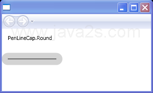 PenLineCap.Round