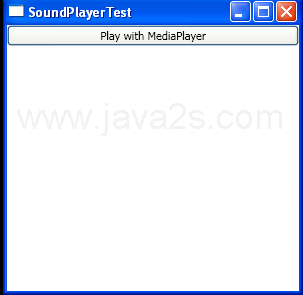 Play with MediaPlayer