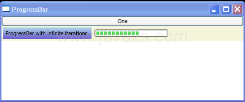 ProgressBar with infinite iterations