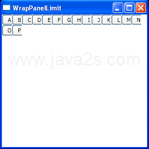 Set item width for WrapPanel