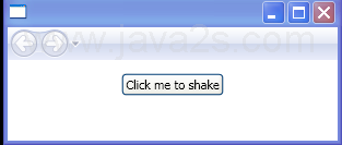 Shaking Button