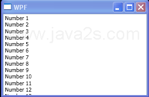 Use DataTemplate in ListBox