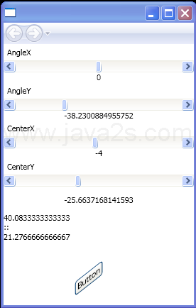 Use Slider to control SkewTransform