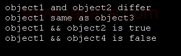 Another Demo: Overload the == and && relative to MyClass class.