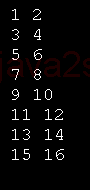 Init two dimension class array