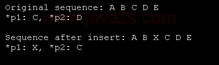 Iterator values may change.