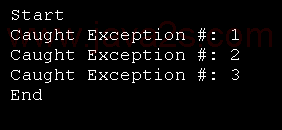  Localize a try/catch to a function.