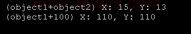 Overload + for 'ob + int' as well as 'ob + ob'.