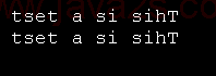 Overload string reversal function.