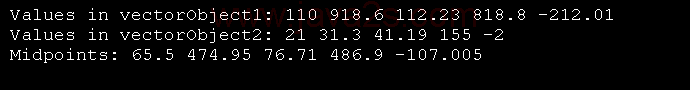 Transforming a sequence in vector