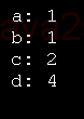 Using a multiset to record responses to a polling question.