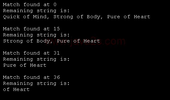 string: find( ) and rfind( )