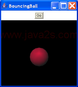 Animation and Interaction - a Bouncing Ball