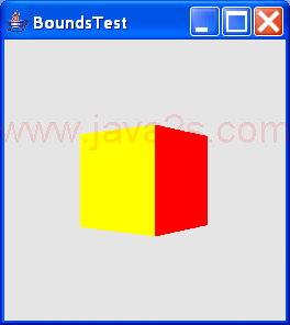 Investigate the Bounds objects for a Java 3D scenegraph