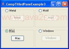 Component TitledPane Example 3