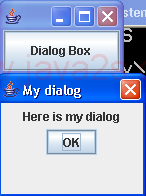 Creating and using Dialog Boxes