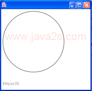 Draw Ellipse