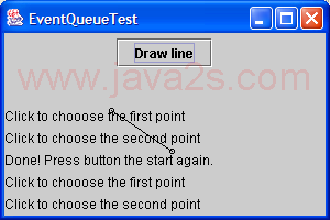 Use the Event queue to retrieve event