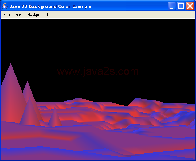 ExBackgroundColor - illustrate use of colored Backgrounds 