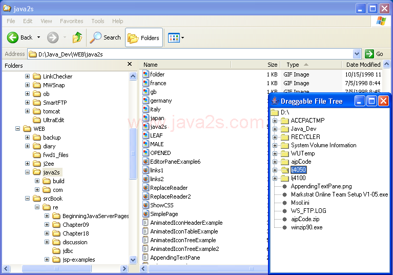 File Tree Drag Source