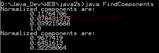 Java媒体:查找组件