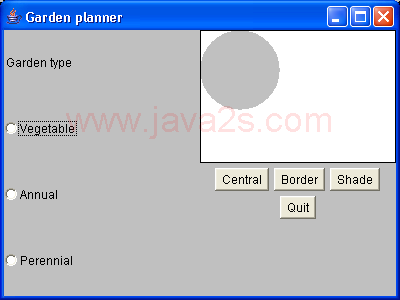 Illustrates use of Abstract Factory pattern