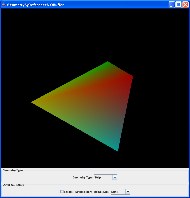 Geometry By Reference NIO