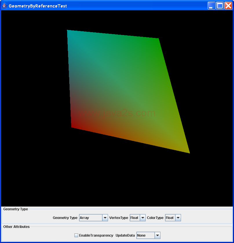 Geometry By Reference